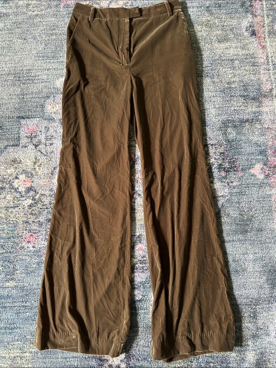 H&M Pants - H&M Brown Velvet Wide-Leg Pants NWT Size 4 Women’s Perfect for Fall